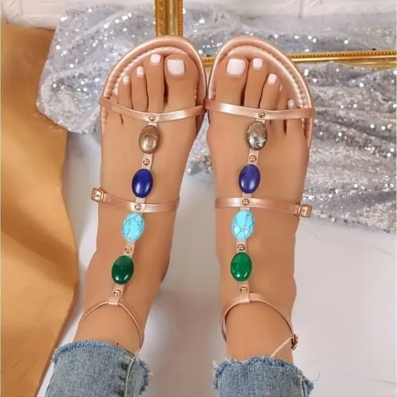 Bohemian sandals sz 10.5
