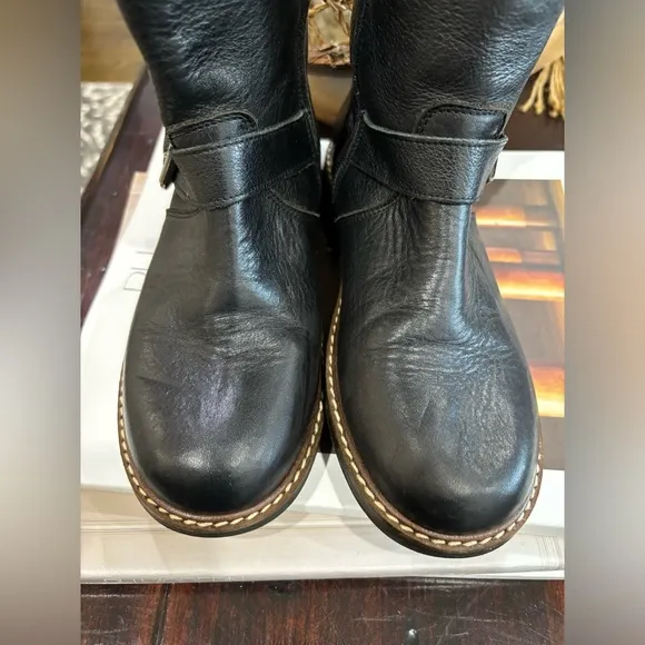Bonpoint Girls’ Leather Biker Boots