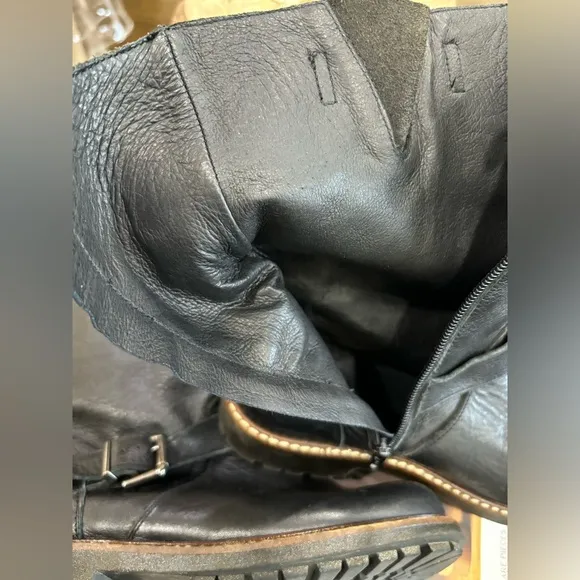 Bonpoint Girls’ Leather Biker Boots