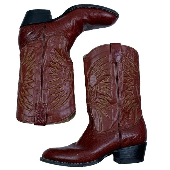 Botas Rojero Western/Cowboy Leather Boots Men's Size 30/12