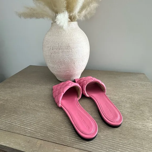 Bottega Veneta Pink Quilted Women's Shoes