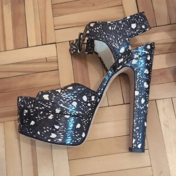 Brian Atwood Karin platform sandals size 37