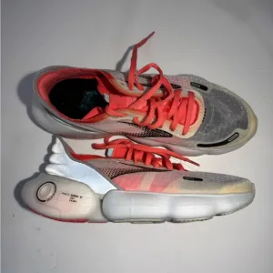 Brooks Aurora BL 120354-1B-068 Reflective Running Shoes Sz 9 Pink Silver