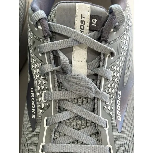 Brooks Ghost 14 Men’s Size 14 D 1103691D067 Alloy Oyster Gray Running Shoes