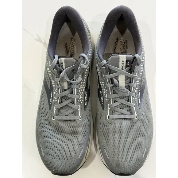 Brooks Ghost 14 Men’s Size 14 D 1103691D067 Alloy Oyster Gray Running Shoes