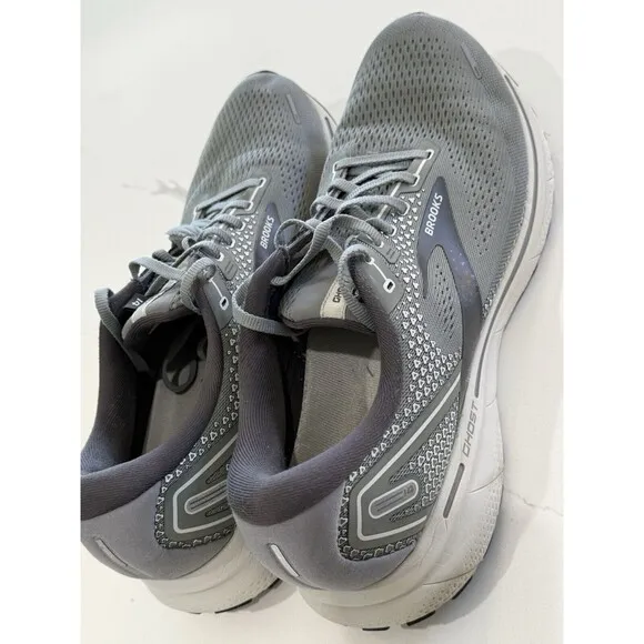 Brooks Ghost 14 Men’s Size 14 D 1103691D067 Alloy Oyster Gray Running Shoes