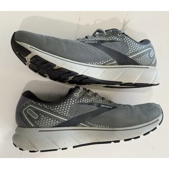 Brooks Ghost 14 Men’s Size 14 D 1103691D067 Alloy Oyster Gray Running Shoes