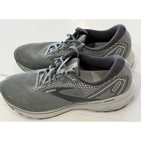 Brooks Ghost 14 Men’s Size 14 D 1103691D067 Alloy Oyster Gray Running Shoes