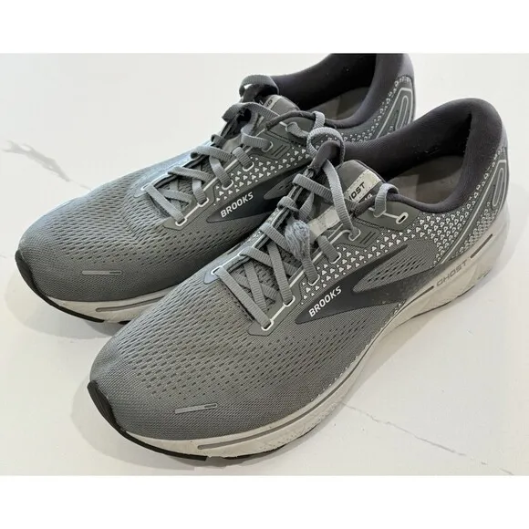 Brooks Ghost 14 Men’s Size 14 D 1103691D067 Alloy Oyster Gray Running Shoes