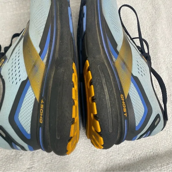 Brooks Ghost 15 Mens Size 9 Light Blue  Running Jogging Shoes Sneaker Active