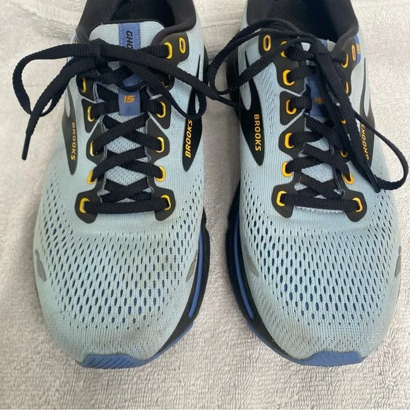 Brooks Ghost 15 Mens Size 9 Light Blue  Running Jogging Shoes Sneaker Active