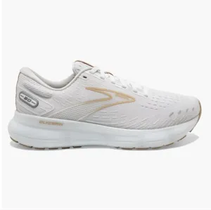 Brooks Glycerin 20 Running Shoes Size Womens 8.5 White/Khaki