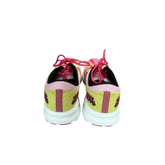 Brooks Launch 6 Run Happy Womens Pink White Limited Edition Running Shoes Sz 11