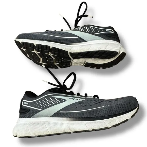 Brooks Trace 2 Running Shoes Gray Sneaker Workout 1203751D016 Wide Women’s 8.5D