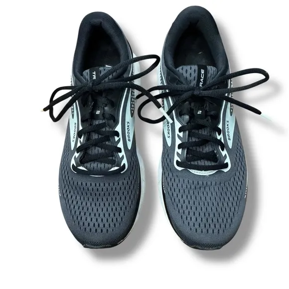 Brooks Trace 2 Running Shoes Gray Sneaker Workout 1203751D016 Wide Women’s 8.5D