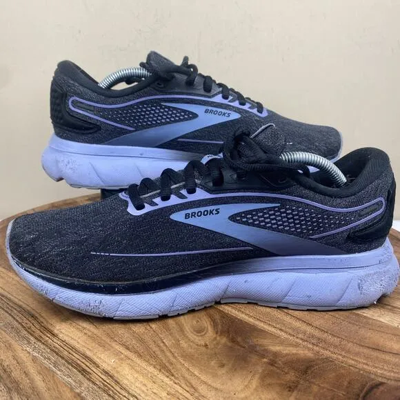 Brooks Trace 2 Womens Black And Purple Size 9 B Athletic Running Shoes