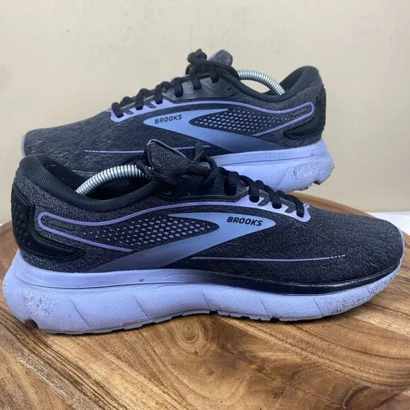 Brooks Trace 2 Womens Black And Purple Size 9 B Athletic Running Shoes