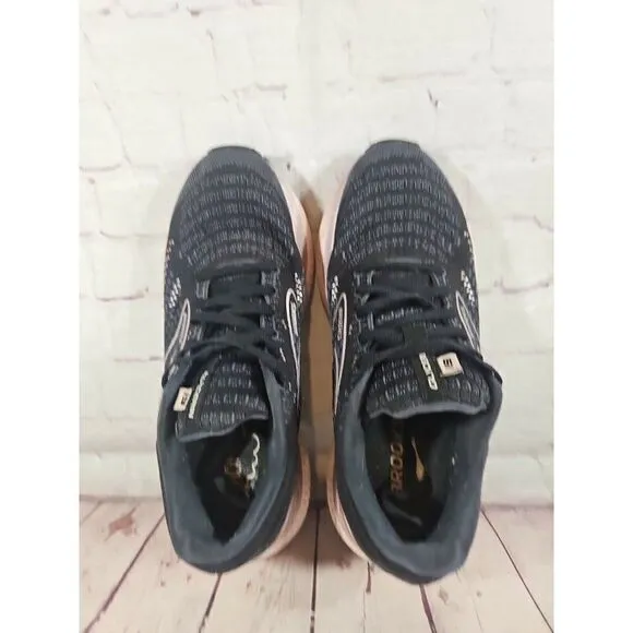 Brooks Womens Glycerin GTS 19  Athletic Running Shoes Sneakers Size 8.5