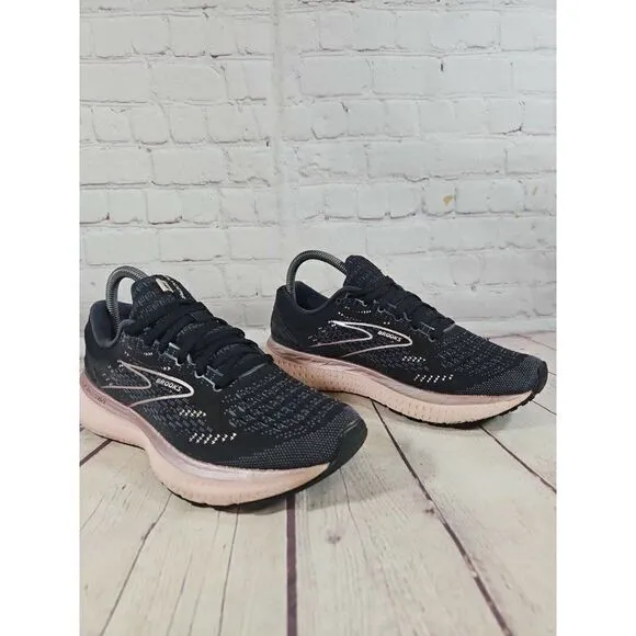 Brooks Womens Glycerin GTS 19  Athletic Running Shoes Sneakers Size 8.5