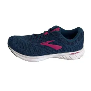 Brooks Womens Revel 3 1203021B490 Blue Pink Running Shoes Sneakers Size 10 B