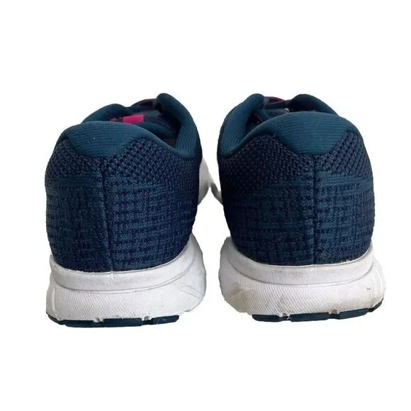 Brooks Womens Revel 3 1203021B490 Blue Pink Running Shoes Sneakers Size 10 B