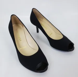 Bruno Nagli Italian Dedigner Peep Toe Heels Pumps