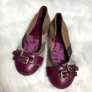 Burberry girls shoes