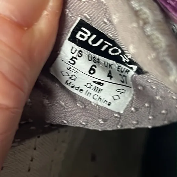 Butora Endeavor Lavender Narrow Fit unisex Mens Purple Climbing Shoes US 5 EU37