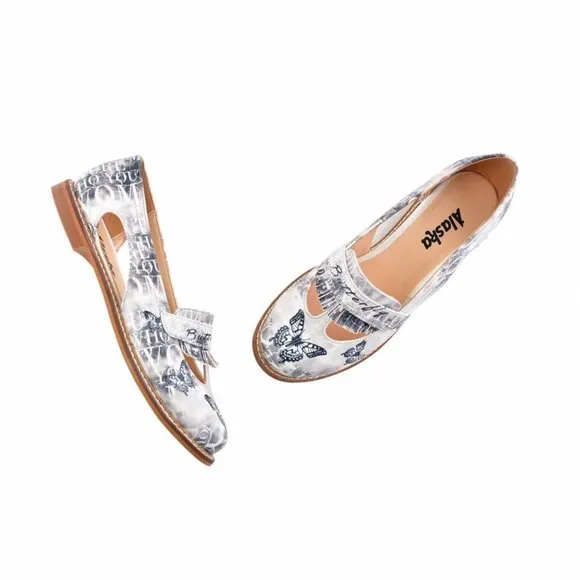 Butterfly Ballerinas - Alaska Line of Goby Shoes