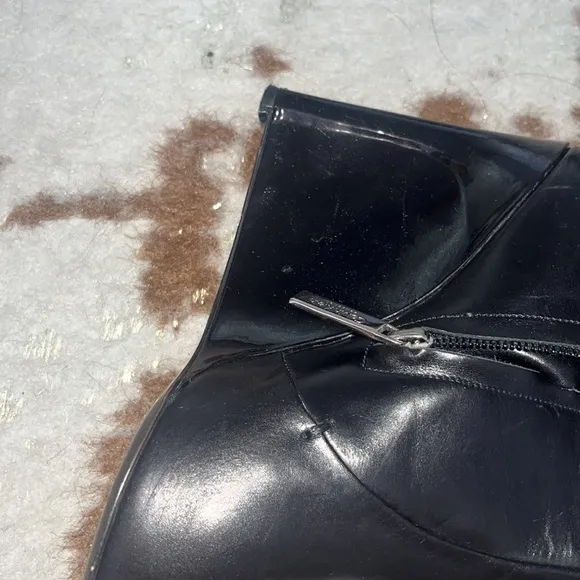CALVIN KLIEN VINTAGE WEDGE BOOTS