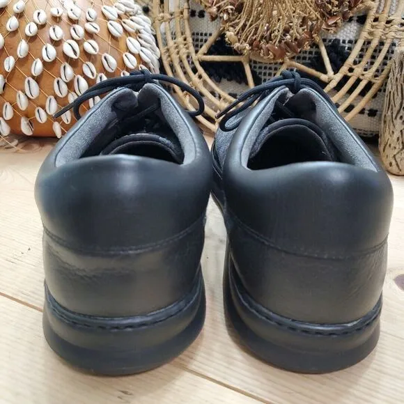 Camper Mens 13/46 RUNNER UP '80s Silhouette Oxfords Lace Up Leather Textile Gray