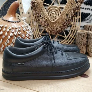 Camper Mens 13/46 RUNNER UP '80s Silhouette Oxfords Lace Up Leather Textile Gray