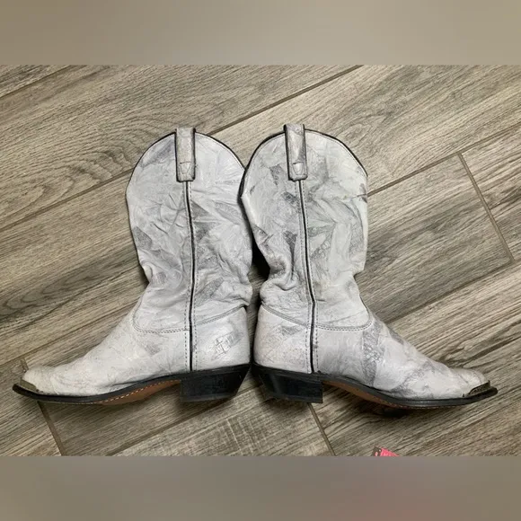 Capezio‎ 🩶 Vintage Leather Cowboy Boots