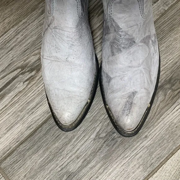 Capezio‎ 🩶 Vintage Leather Cowboy Boots