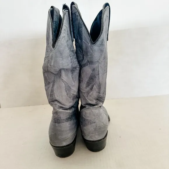Capezio Women's Vintage Size 8 1/2 Blue Western Cowboy Boots