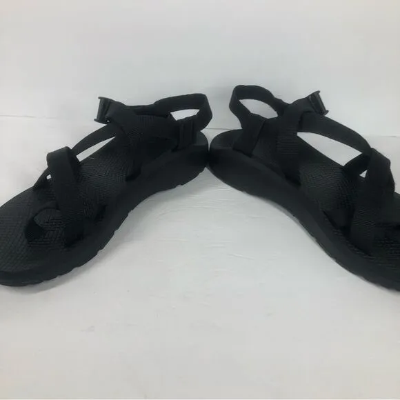 Chaco Women’s Z Cloud 2 Sandals Solid Black Outdoors Hiking Water Shoe Size 12