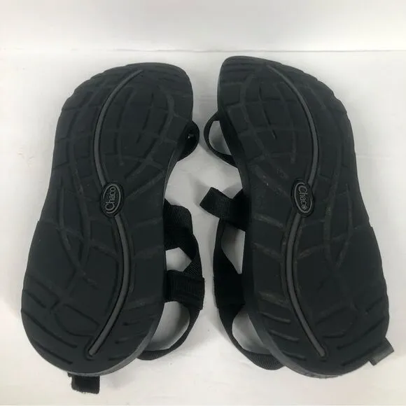 Chaco Women’s Z Cloud 2 Sandals Solid Black Outdoors Hiking Water Shoe Size 12