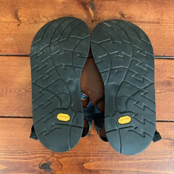Chaco Z Cloud Navajo Print Made in USA Men's Size 9 Sandals