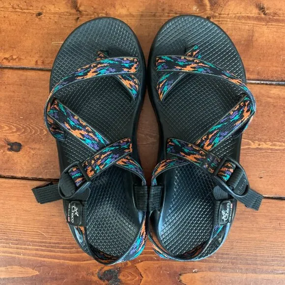 Chaco Z Cloud Navajo Print Made in USA Men's Size 9 Sandals