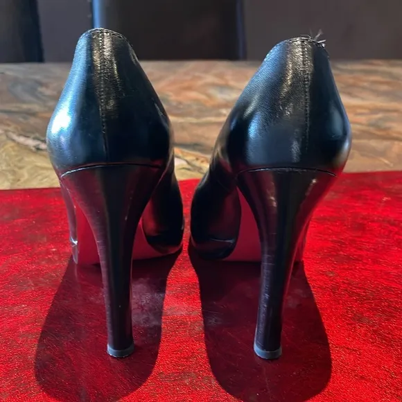 Christian Louboutin Leather Platform Pumps