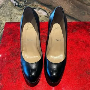 Christian Louboutin Leather Platform Pumps