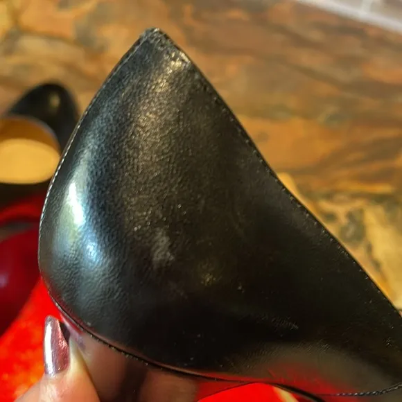 Christian Louboutin Leather Platform Pumps
