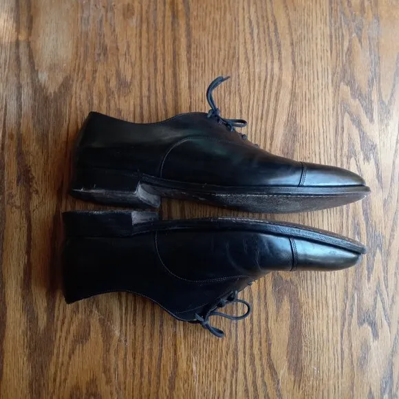 Church's Consul IV Leather Oxford Custom Grade Black Men's Shoes Size 10, 73LAST