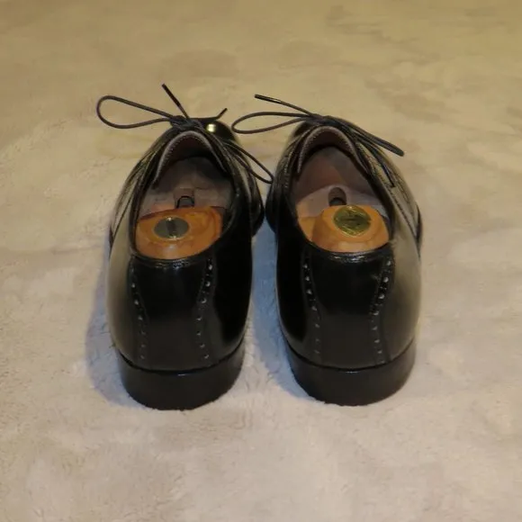 Church's Custom Grade Black Leather Shoes Size 9.5 D