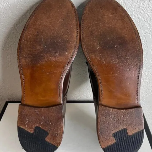 Church's Custom Grade Brown Leather Oxford Dress Shoes Lace up Men's 9.5 US