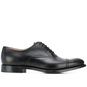 Church’s Weymouth Custom Grade Oxford Brogue Dress Shoes Black Sz 6 UK / 7 NWOB
