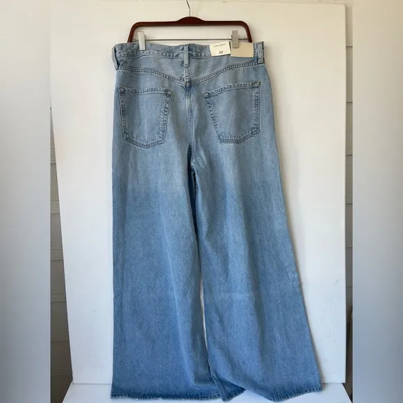 Citizens of Humanity Beverly Slouch Boot Jeans 32 Alemyade Wash Wide Leg High