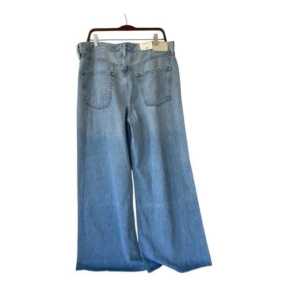 Citizens of Humanity Beverly Slouch Boot Jeans 32 Alemyade Wash Wide Leg High