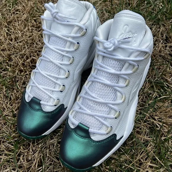 CLEAN Reebok Question Mid x Curren$y Size 10.5 Shoes 2018
