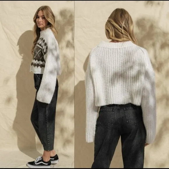 💥🔥CLEARANCE SALE🌟⚡️The CLAUDIA Vintage Inspired Grandpa Sweater